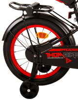 Volare Thombike Kinderfahrrad - Jungen - 16 Zoll - Schwarz Rot