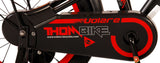 Volare Thombike Kinderfahrrad - Jungen - 16 Zoll - Schwarz Rot