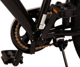 Volare Thombike Kinderfahrrad - Jungen - 24 Zoll - Schwarz Blau