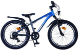 Volare XC Race Kinderfahrrad - 20 Zoll - 7 Gang - Blau/Grau für Jungen