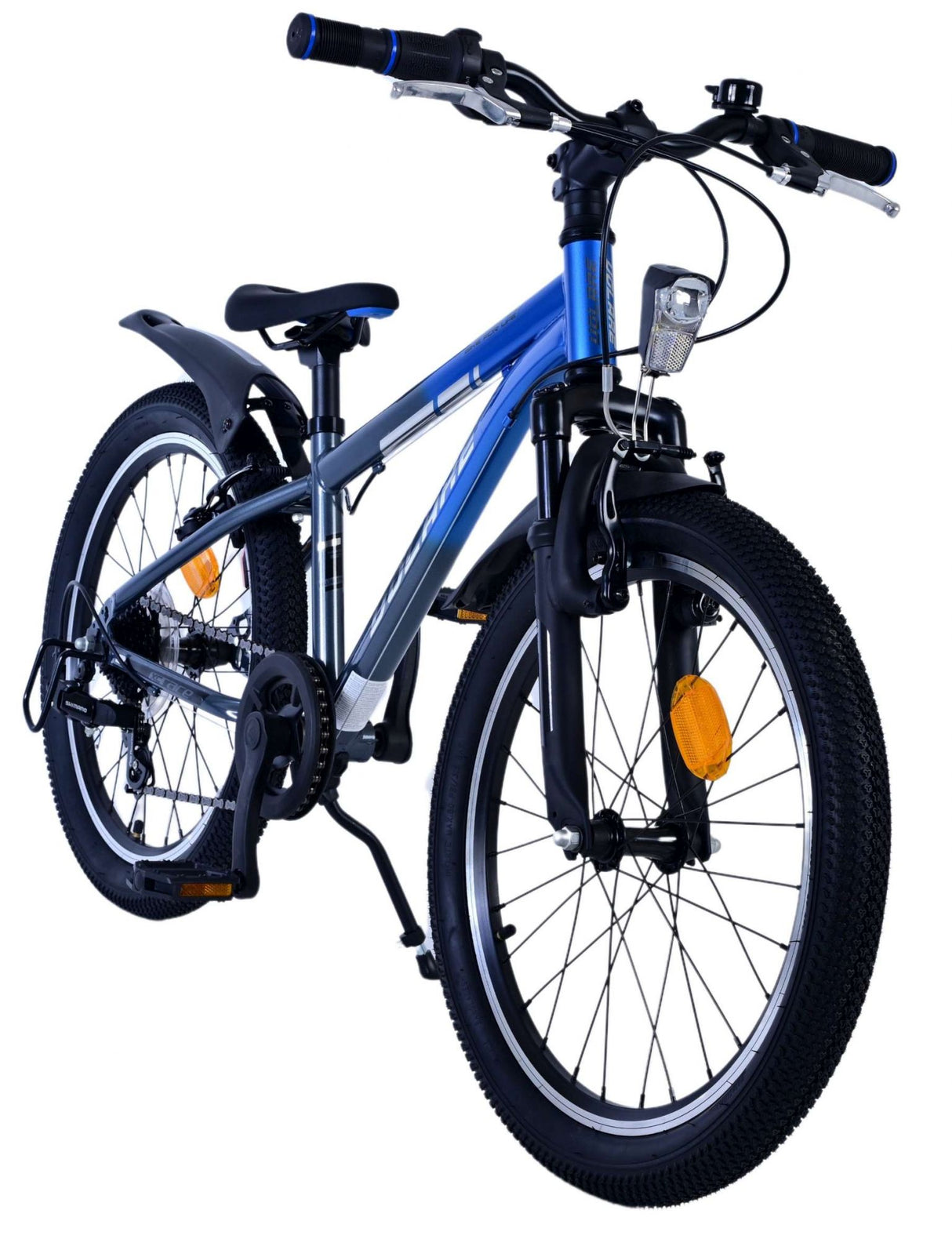 Volare XC Race Kinderfahrrad - 20 Zoll - 7 Gang - Blau/Grau für Jungen