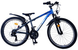 Volare XC Race Kinderfahrrad - 24 Zoll - 21 Gang - Blau/Grau für Jungen