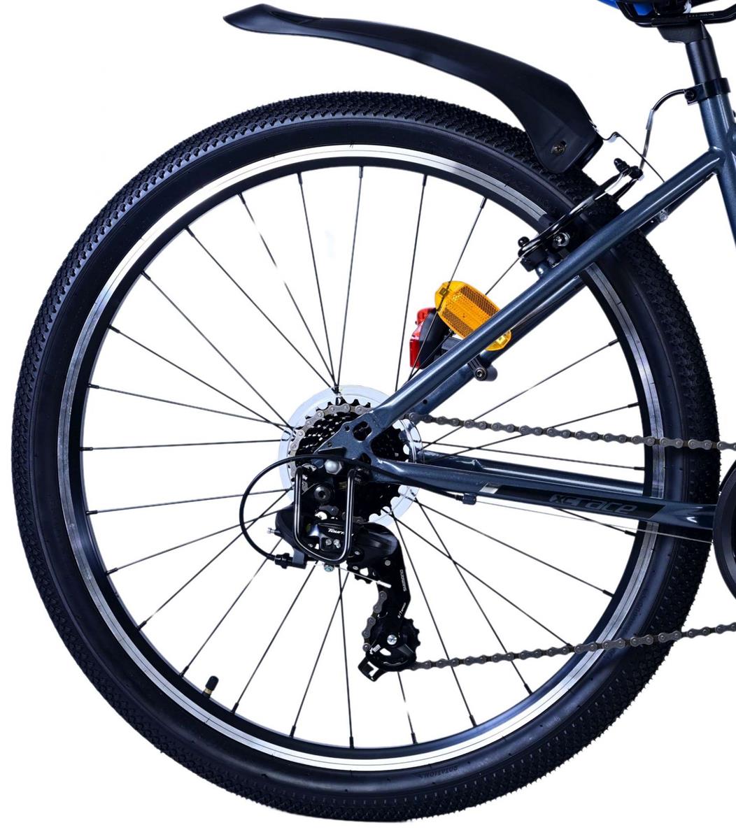 Volare XC Race Kinderfahrrad - 26 Zoll - 21 Gang - Blau/Grau für Jungen