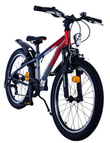 Volare XC Race Kinderfahrrad - 20 Zoll - 7 Gang - Rot/Grau für Jungen