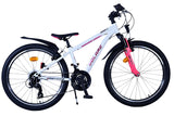 Volare XC Race Kinderfahrrad - 24 Zoll - 21 Gang - Weiß Pink für Mädchen