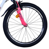 Volare XC Race Kinderfahrrad - 24 Zoll - 21 Gang - Weiß Pink für Mädchen