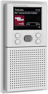 VR-Radio Unterputzradio Unterputz-WLAN-Internetradio mit Bluetooth & Farbdisplay, DSP, App, MP3