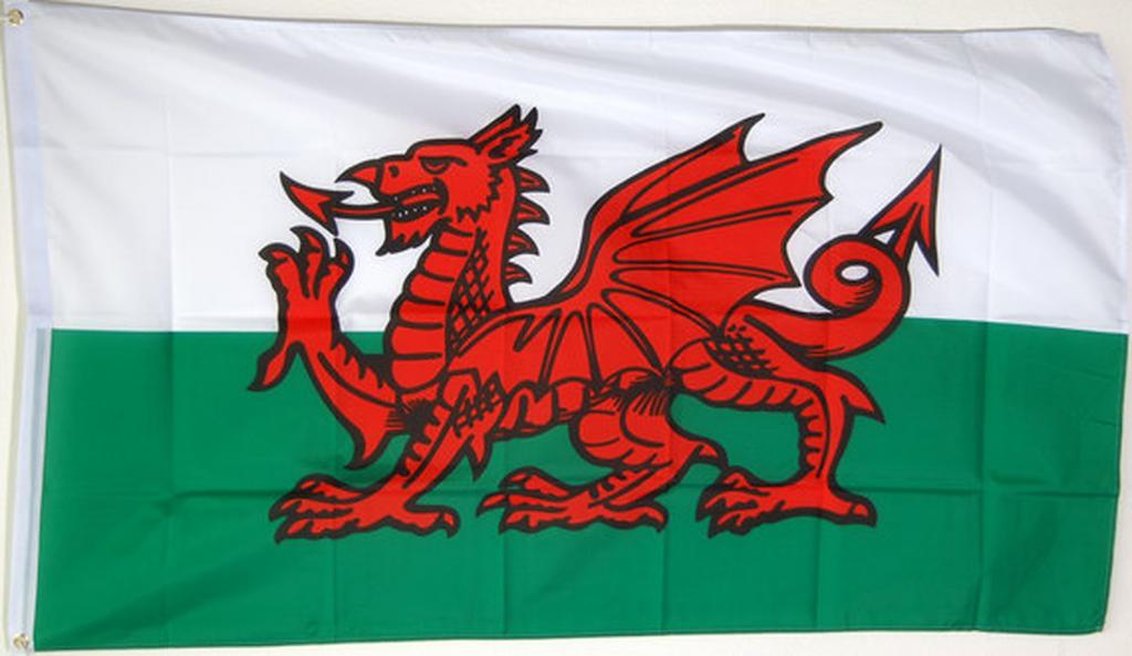 XXL Flagge Wales 250 x 150 cm