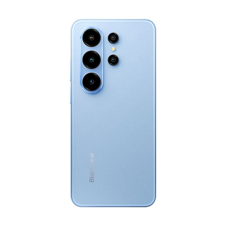 Rückseite des Blackview Wave 10 Smartphones in Blau