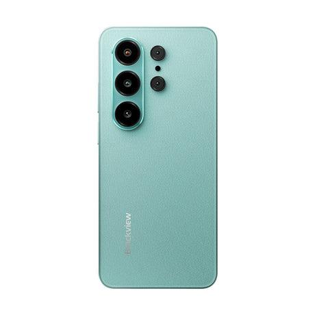 Rückseite des Blackview Wave 10 Smartphones in Grün