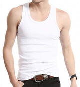 Garcia Pescara Herren Feinripp Unterhemd Tank Top schwarz & weiß S-3XL