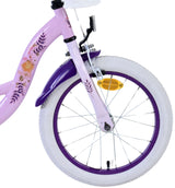 Volare Disney Wish Kinderfahrrad für Mädchen - 16 Zoll in Lila für Kinder von 4 bis 6 Jahren