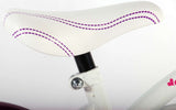 Volare Heart Cruiser Kinderfahrrad - Mädchen - 12 Zoll - Weiß/Lila