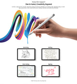 Mögliche kreative Nutzung des Wichtigste Merkmale des Blackview Zeno 10 mit Stift