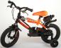 Preview: Volare Sportivo Kinderfahrrad - Jungen - 12 Zoll - Neon Orange Schwarz - Zwei Handbremsen - 95% zusammengebaut