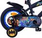 Preview: Batman 12-Zoll-Kinderfahrrad in Schwarz - Sicherheit, Komfort und Spaß in einem!