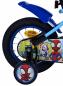 Preview: Spider-Man 12-Zoll-Kinderfahrrad mit Handbremse, Rücktrittbremse und abnehmbaren Stützrädern - Offiziell lizenziertes Produkt
