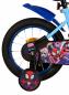 Preview: Offiziell lizenziertes Marvel Spidey 14-Zoll-Kinderfahrrad in Blau - Sicherheit, Spaß und Abenteuer für Ihr Kind!
