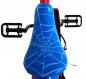 Preview: Marvel Spiderman 16 Zoll Kinderfahrrad blau/rot mit zwei Handbremsen - Sicherheit, Komfort und Spaß in einem!