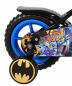 Preview: Batman 10-Zoll-Kinderfahrrad Schwarz, festes Getriebe - Sicherheit und Spaß beim Fahrradfahren lernen!