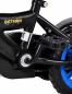 Preview: Batman 10-Zoll-Kinderfahrrad Schwarz, festes Getriebe - Sicherheit und Spaß beim Fahrradfahren lernen!