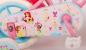 Preview: Disney Princess Kinderfahrrad - Mädchen - 10 Zoll - Rosa - Fester Gang