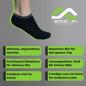 Preview: Merkmale der Zecond Zkin 8 Paar Sneaker Socken Gr. 32 - 38 schwarz