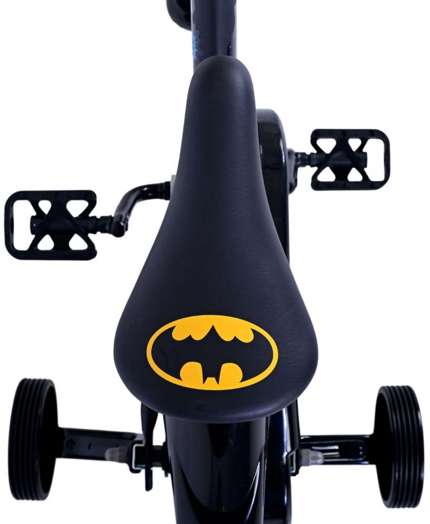 Batman 12-Zoll-Kinderfahrrad in Schwarz - Sicherheit, Komfort und Spaß in einem!