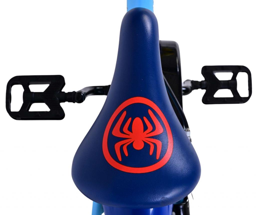 Spider-Man 12 Zoll Kinderfahrrad Blau - Sicherheit, Komfort und Spaß in einem!