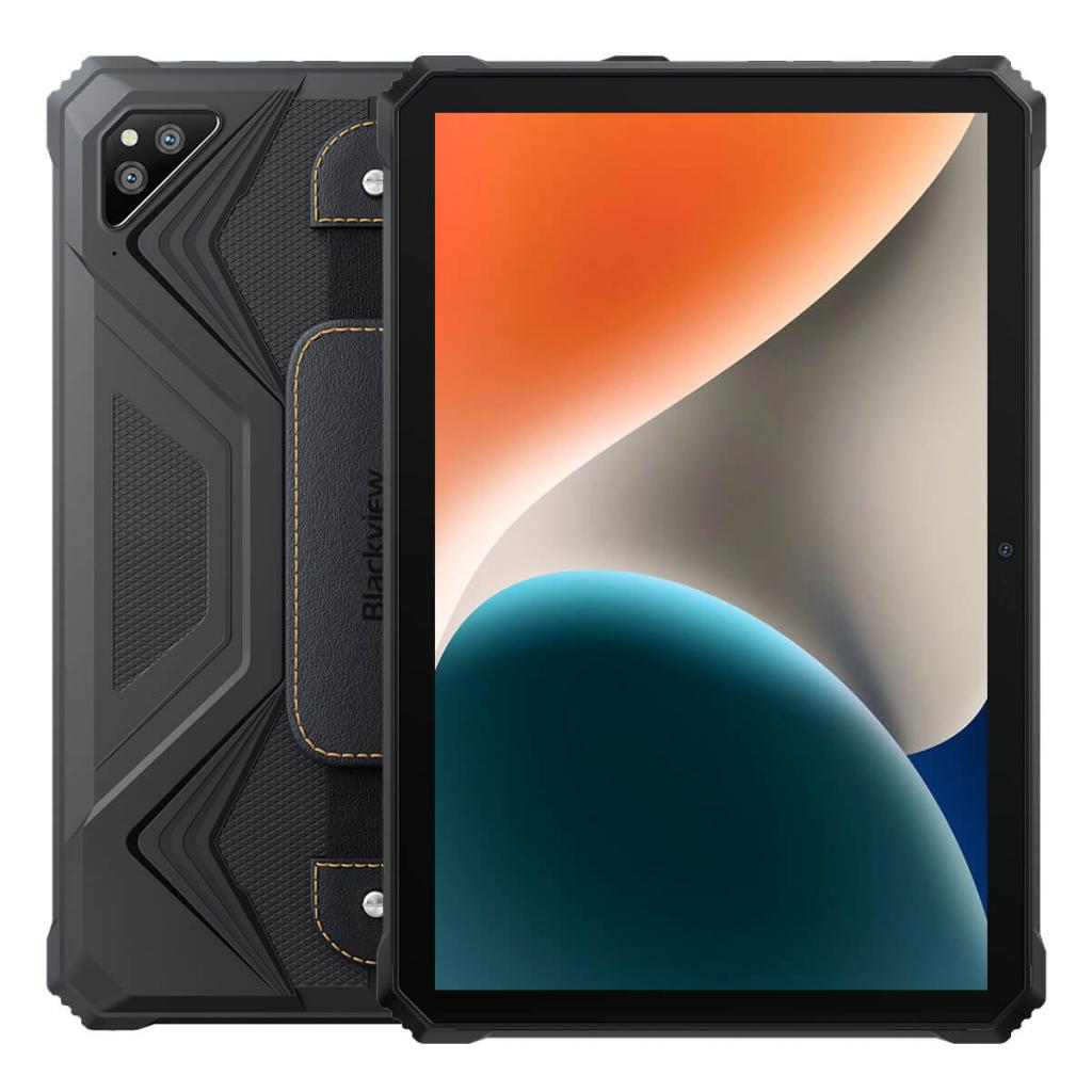 Blackview Active 6 Schwarz Outdoor Tablet Vorder- und Rückseite