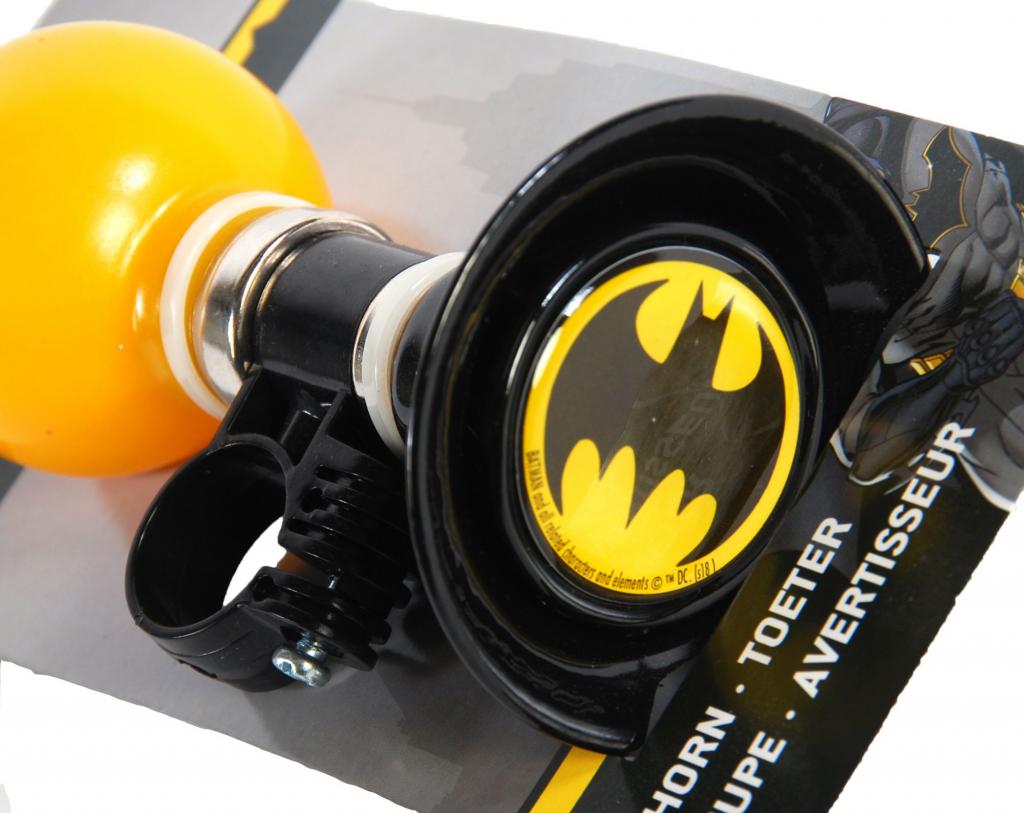 Batman-Fahrradhorn: Lauter, klarer Klang für sicheres Fahren - Universelle Passform für Fahrräder, Dreiräder und Roller