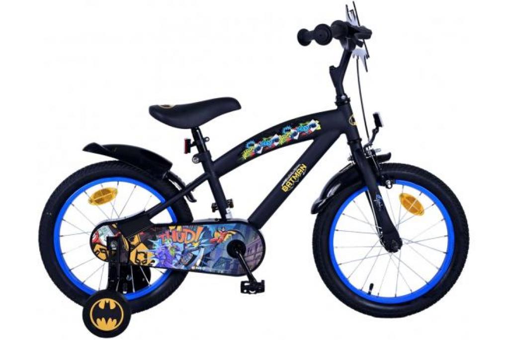 Batman 16-Zoll Kinderfahrrad mit Handbremse und Rücktrittbremse