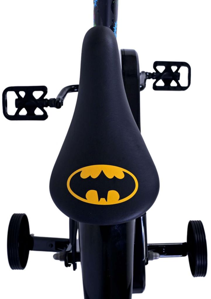 Batman 16-Zoll Kinderfahrrad in Schwarz - Sicherheit, Komfort und Spaß in einem!
