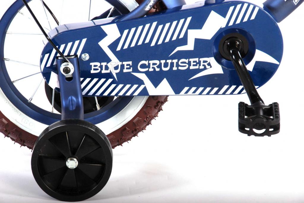 Volare Blue Cruiser Kinderfahrrad - Jungen - 12 Zoll - Blau - 95% zusammengebaut