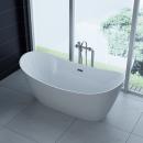 Luxuriöses Badeerlebnis mit freistehender Luxus-Badewanne aus Acryl