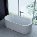 Freistehende Badewanne aus Acryl für luxuriöses Badeerlebnis